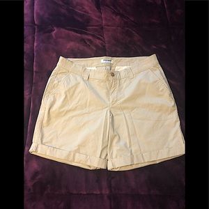 Women’s khaki shorts